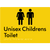 Unisex Childrens Toilet