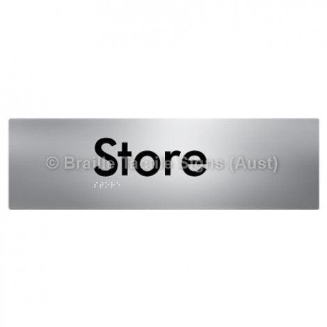 Braille Sign Store - Braille Tactile Signs (Aust) - BTS123-blu - Fully Custom Signs - Fast Shipping - High Quality - Australian Made &amp; Owned