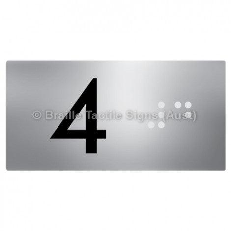 Braille Sign Lift Button Signs (B,G,P,1-10) 4 - Braille Tactile Signs (Aust) - BTS189-04-aliS - Fully Custom Signs - Fast Shipping - High Quality - Australian Made &amp; Owned