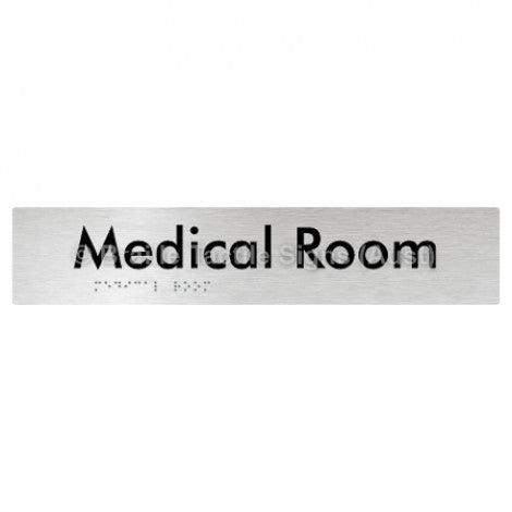 Braille Sign Medical Room - Braille Tactile Signs (Aust) - BTS255-aliB - Fully Custom Signs - Fast Shipping - High Quality - Australian Made &amp; Owned