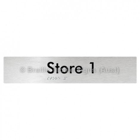 Braille Sign Store 1 - Braille Tactile Signs (Aust) - BTS257-01-aliB - Fully Custom Signs - Fast Shipping - High Quality - Australian Made &amp; Owned
