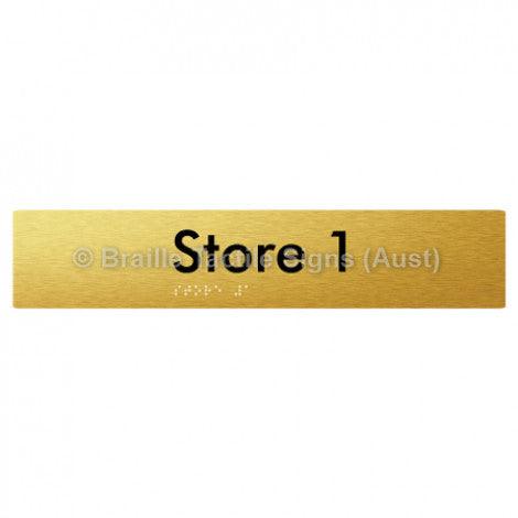 Braille Sign Store 1 - Braille Tactile Signs (Aust) - BTS257-01-aliG - Fully Custom Signs - Fast Shipping - High Quality - Australian Made &amp; Owned