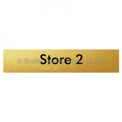 Braille Sign Store 2 - Braille Tactile Signs (Aust) - BTS257-02-aliG - Fully Custom Signs - Fast Shipping - High Quality - Australian Made &amp; Owned