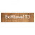 Exit Level 13