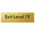 Exit Level 19