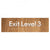 Exit Level 3