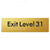 Exit Level 31