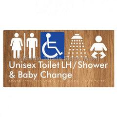 Unisex Accessible Toilet LH / Shower / Baby Change w/ Air Lock