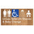 Unisex Accessible Toilet LH / Shower / Baby Change w/ Air Lock