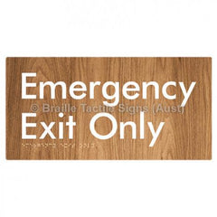 Emergency Exit Only