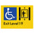 Exit Level 19 Via Lift