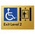 Exit Level 2 Via Lift