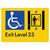 Exit Level 23 Via Lift
