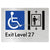 Exit Level 27 Via Lift