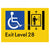 Exit Level 28 Via Lift