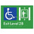 Exit Level 28 Via Lift