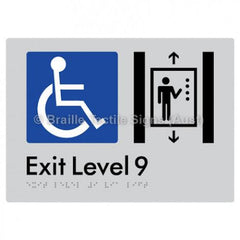 Exit Level 9 Via Lift