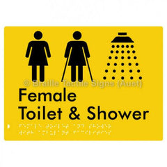 Female Toilet & Shower with Ambulant Facilities