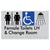 Female Toilets with Ambulant Cubicle Accessible Toilet LH, Shower and Change Room (Air Lock)