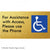 For Assistance with Access, Please use the Phone