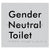 Gender Neutral Toilet
