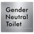 Gender Neutral Toilet