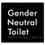 Gender Neutral Toilet