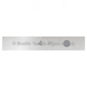 Braille Sign Hand Rail Button - 4 (Right Hand Use) - Braille Tactile Signs Aust. - BTS298-04-aliB - Custom Signs - Fast Shipping - High Quality - Australian Made &amp; Owned