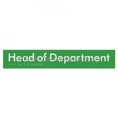 Head of Department