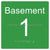 Level Sign - Basement 1