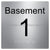 Level Sign - Basement 1