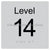 Level Sign - Level 14