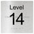 Level Sign - Level 14