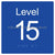 Level Sign - Level 15