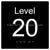 Level Sign - Level 20