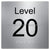 Level Sign - Level 20