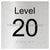 Level Sign - Level 20