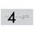 Lift Button Signs (B,G,P,1-10) 4