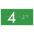 Lift Button Signs (B,G,P,1-10) 4