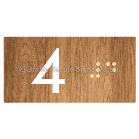 Braille Sign Lift Button Signs (B,G,P,1-10) 4 - Braille Tactile Signs Aust. - BTS189-04-wdg - Custom Signs - Fast Shipping - High Quality - Australian Made &amp; Owned