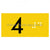 Lift Button Signs (B,G,P,1-10) 4