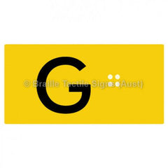 Lift Button Signs (B,G,P,1-10) G