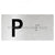 Lift Button Signs (B,G,P,1-10) P