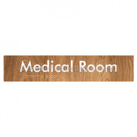 Braille Sign Medical Room - Braille Tactile Signs Aust. - BTS255-wdg - Custom Signs - Fast Shipping - High Quality - Australian Made &amp; Owned