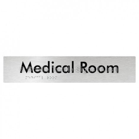 Braille Sign Medical Room - Braille Tactile Signs Aust. - BTS255-aliB - Custom Signs - Fast Shipping - High Quality - Australian Made &amp; Owned