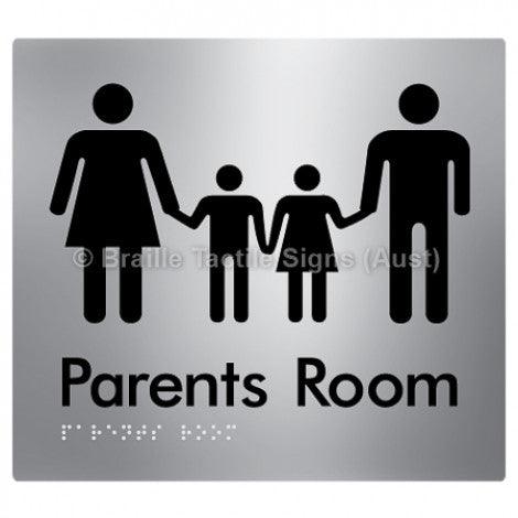 Braille Sign Parents Room - Braille Tactile Signs Aust. - BTS36-aliS - Custom Signs - Fast Shipping - High Quality - Australian Made &amp; Owned