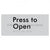 Press to Open