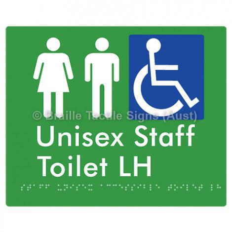 Unisex Staff Accessible Toilet LH