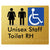 Staff Unisex Accessible Toilet RH