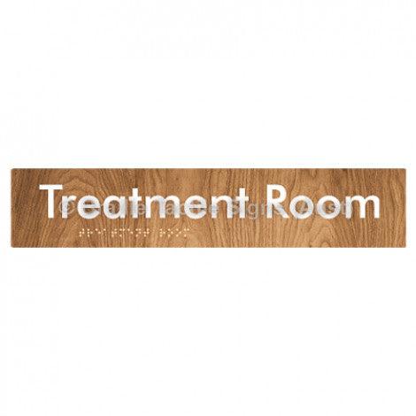 Braille Sign Treatment Room - Braille Tactile Signs Aust. - BTS254-wdg - Custom Signs - Fast Shipping - High Quality - Australian Made &amp; Owned